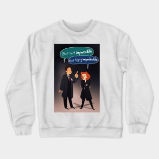 X files impossible Crewneck Sweatshirt